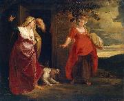 Peter Paul Rubens the home of Abraham uploaded from the page of the Hermitage oil painting